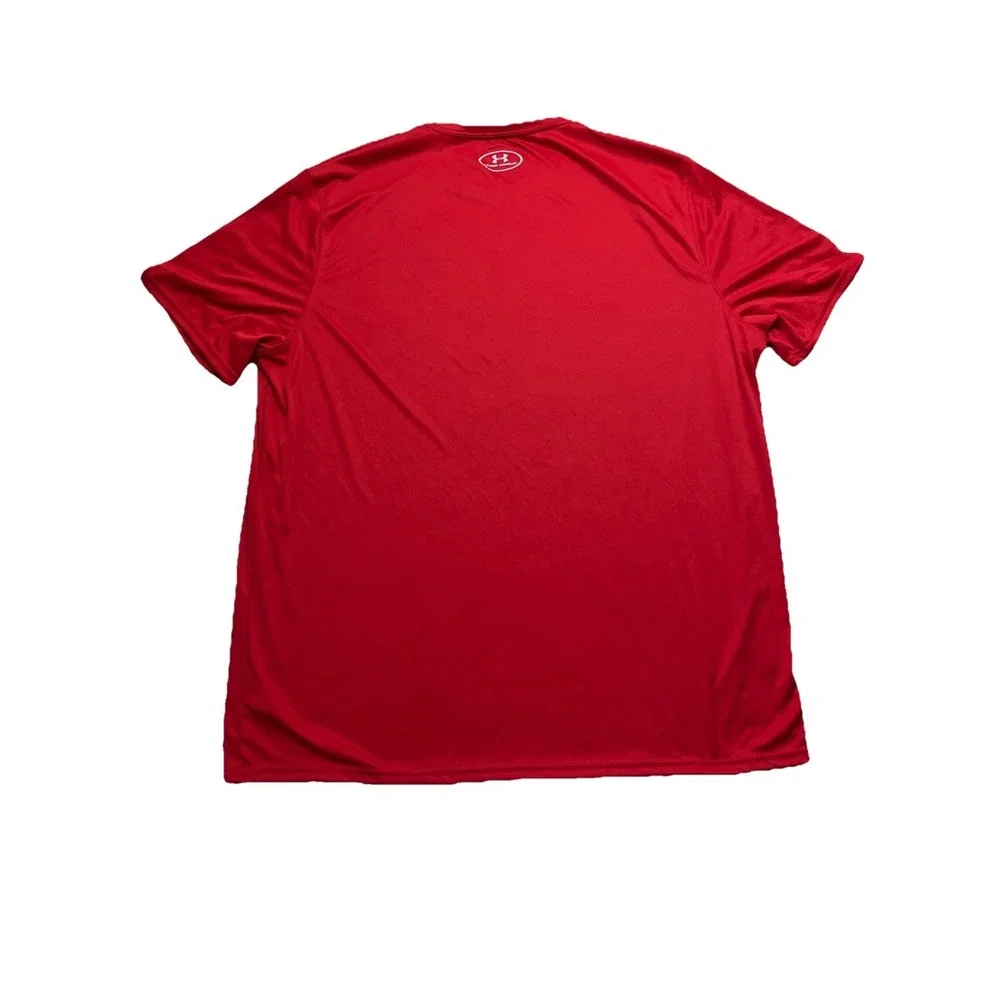 Under‎ Armor Red Sports T Shirt Size 2XL